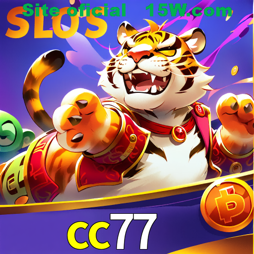 Imagem promocional da cc77 mostrando a plataforma e suas vantagens